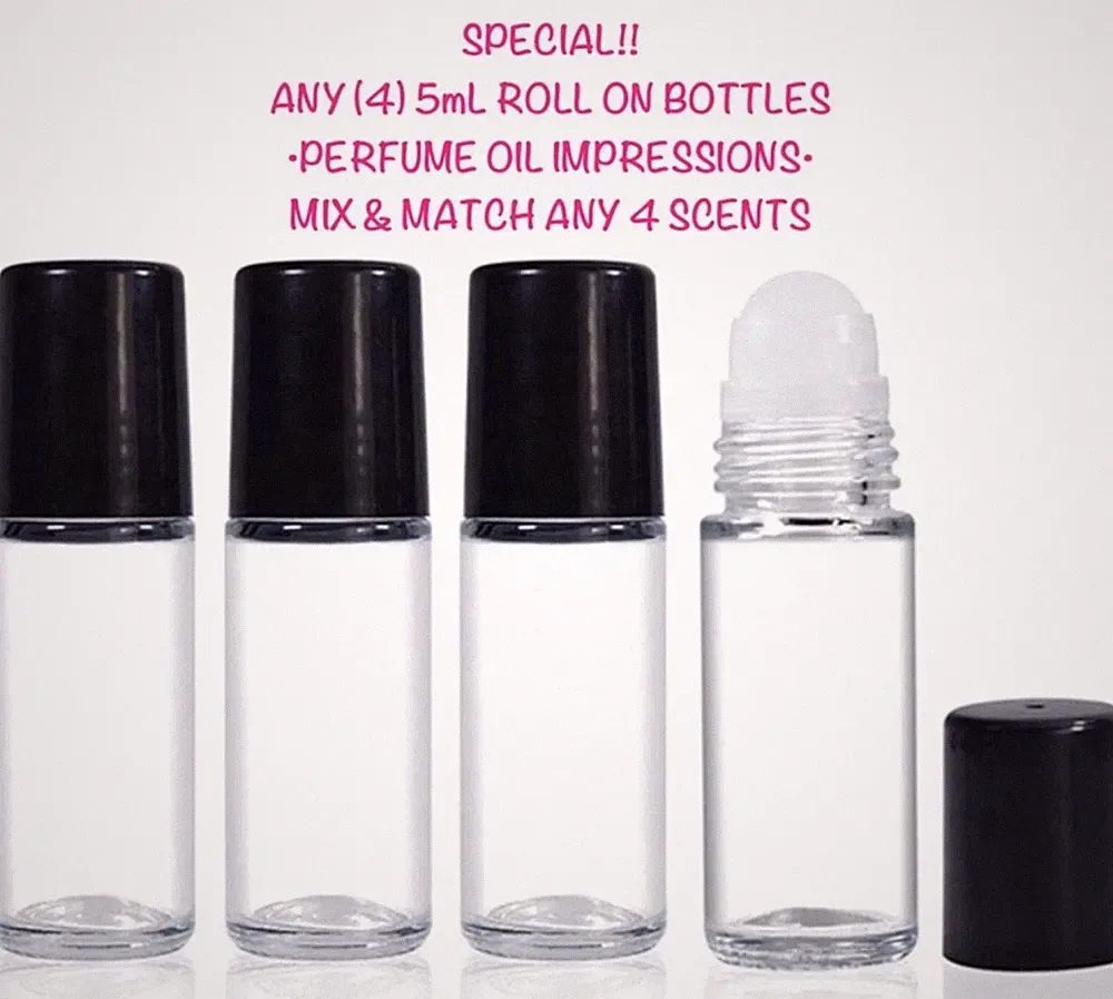 DEAL!! 4/$20•PERFUME OILS•OVER 500+ PERFUME OIL•SCENT IMPRESSIONS•4/$20 SPECIAL