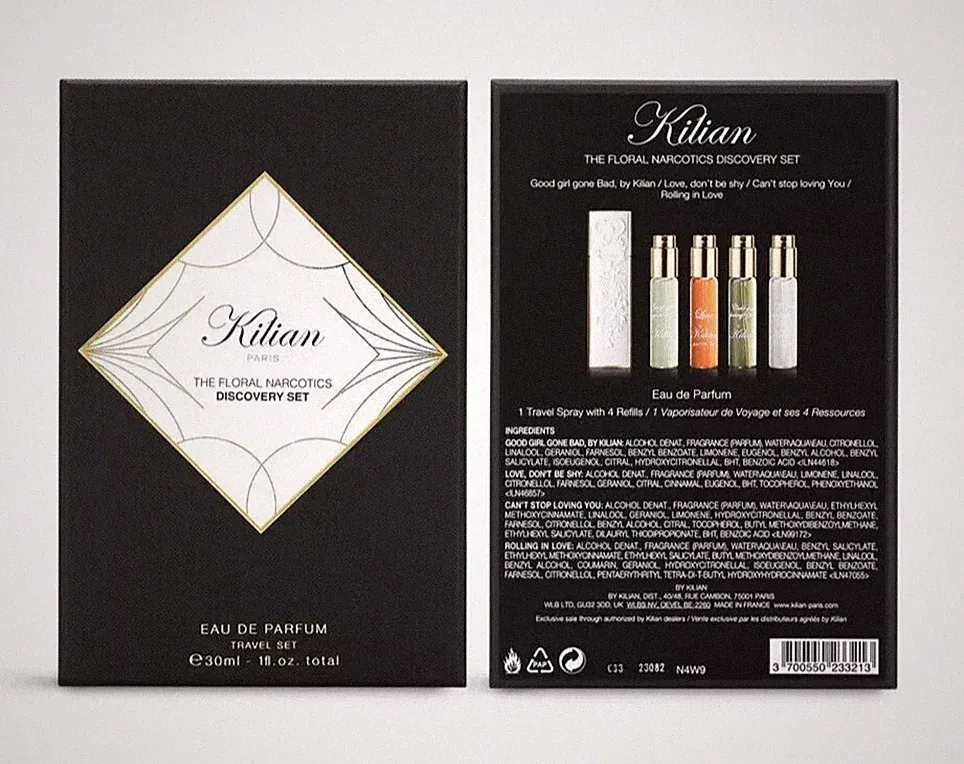 Kilian Floral Narcotics Discovery Set 30mL 4×7.5mL Limited Edition Atomizer NEW
