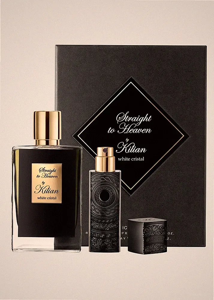 Kilian Straight to Heaven White Cristal The Icons Set - 50ml Refillable Spray
