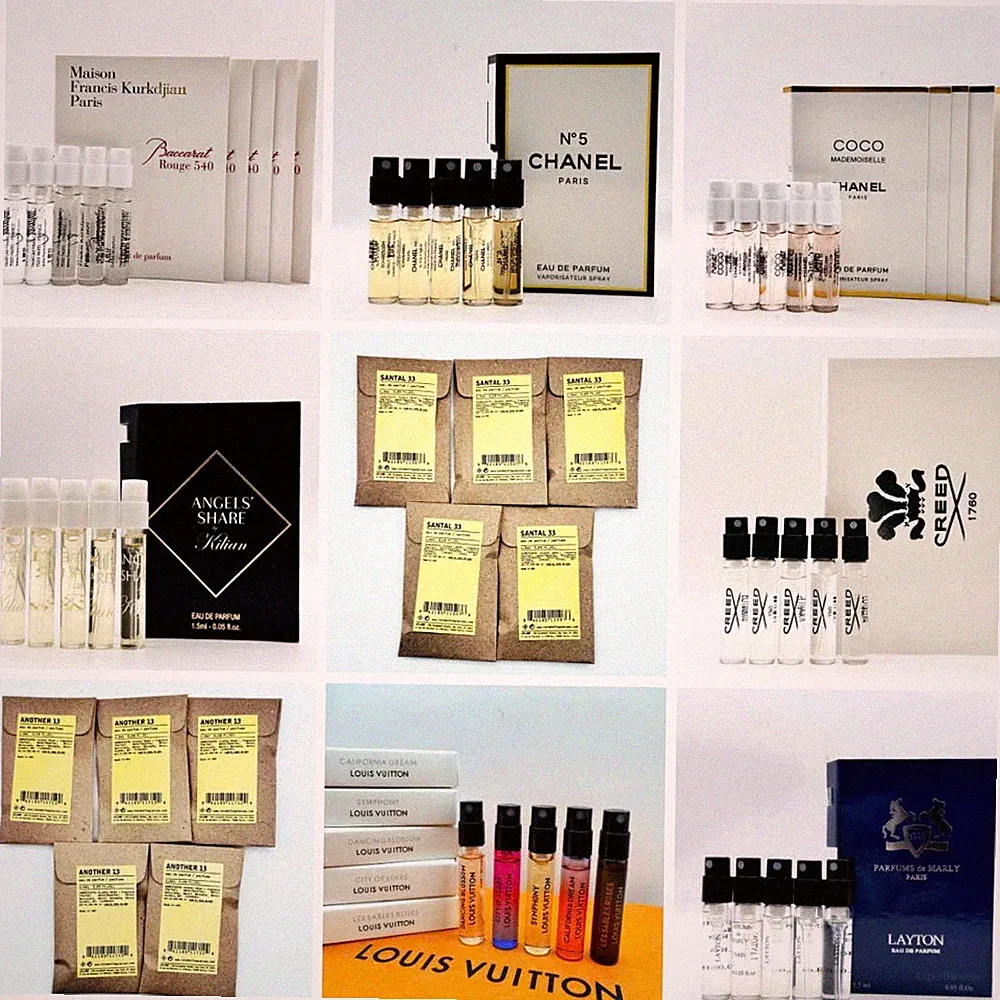 Unisex Perfume Samples 5 Pcs - Choose Scents, Fast Shipping & Discount